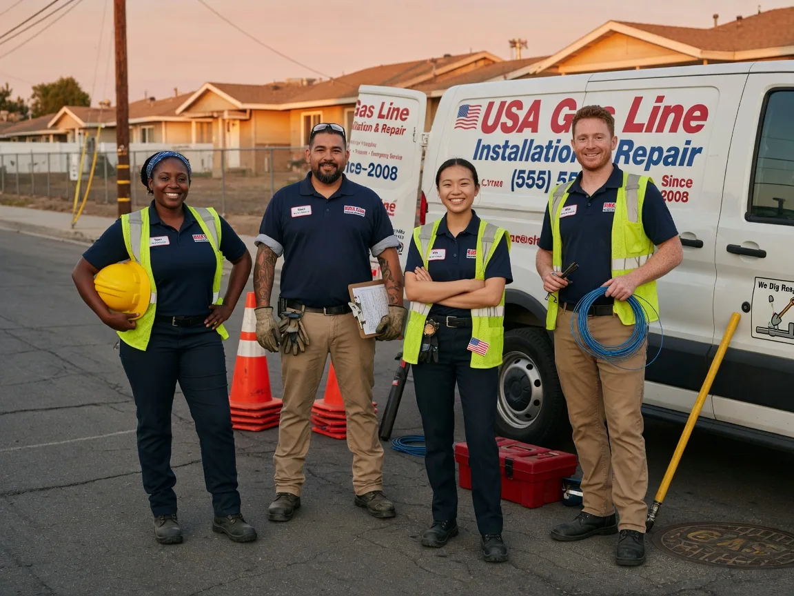 Gas Line Installation company in Planada, CA
